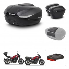 SHAD Maletas sh23 + soporte montaje baul SH58 accesorios KIT-462546