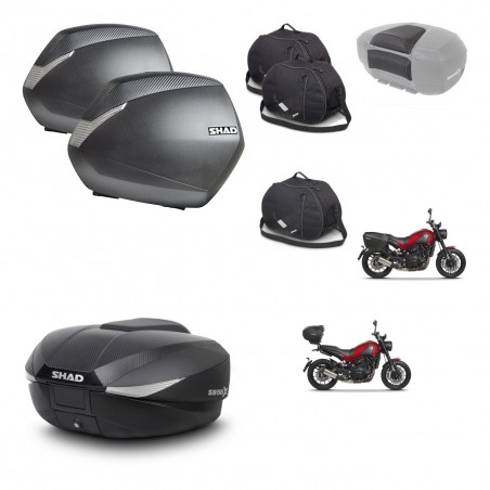 SHAD Baul SH58 + soporte montaje maletas SH36 accesorios KIT-462551