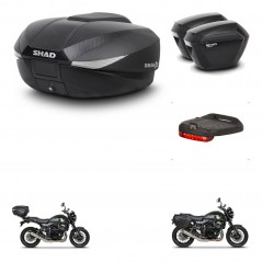 SHAD Maletas sh23 + soporte montaje baul SH58 accesorios KIT-462570