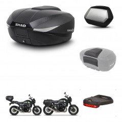 SHAD Maletas SH35 PREMIUM + soporte montaje baul SH58 accesorios KIT-462595
