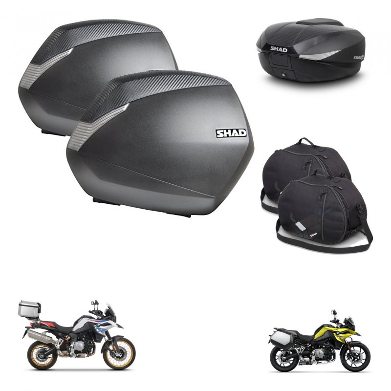 SHAD Baul SH58 + soporte montaje maletas SH36 accesorios KIT-462611