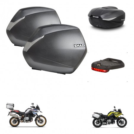 SHAD Baul SH58 + soporte montaje maletas SH36 accesorios KIT-462616