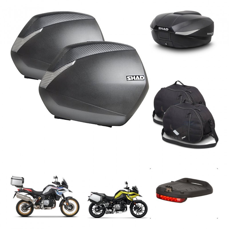 SHAD Baul SH58 + soporte montaje maletas SH36 accesorios KIT-462617