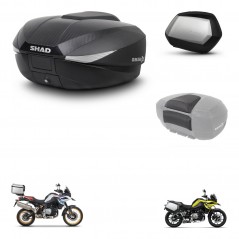 SHAD Maletas SH35 PREMIUM + soporte montaje baul SH58 accesorios KIT-462637