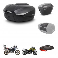 SHAD Maletas sh23 alu + soporte montaje baul SH58 accesorios KIT-462645