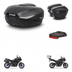 SHAD Maletas sh23 + soporte montaje baul SH58 accesorios KIT-462666