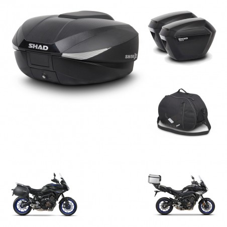 SHAD Maletas sh23 + soporte montaje baul SH58 accesorios KIT-462672
