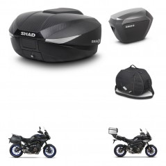 SHAD Maletas sh23 alu + soporte montaje baul SH58 accesorios KIT-462675