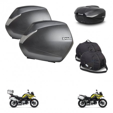 SHAD Baul SH58 + soporte montaje maletas SH36 accesorios KIT-462707
