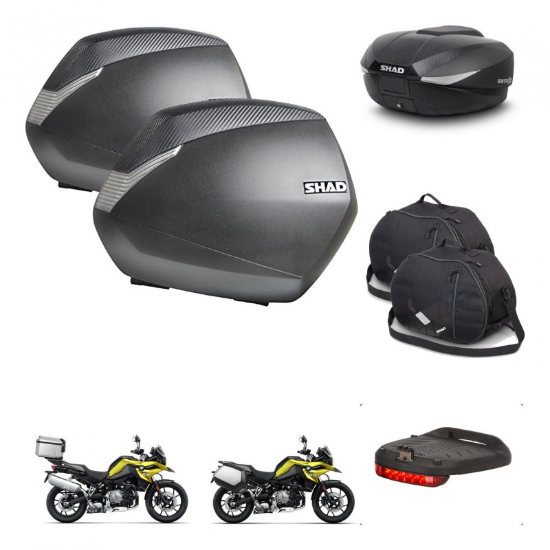 SHAD Baul SH58 + soporte montaje maletas SH36 accesorios KIT-462713