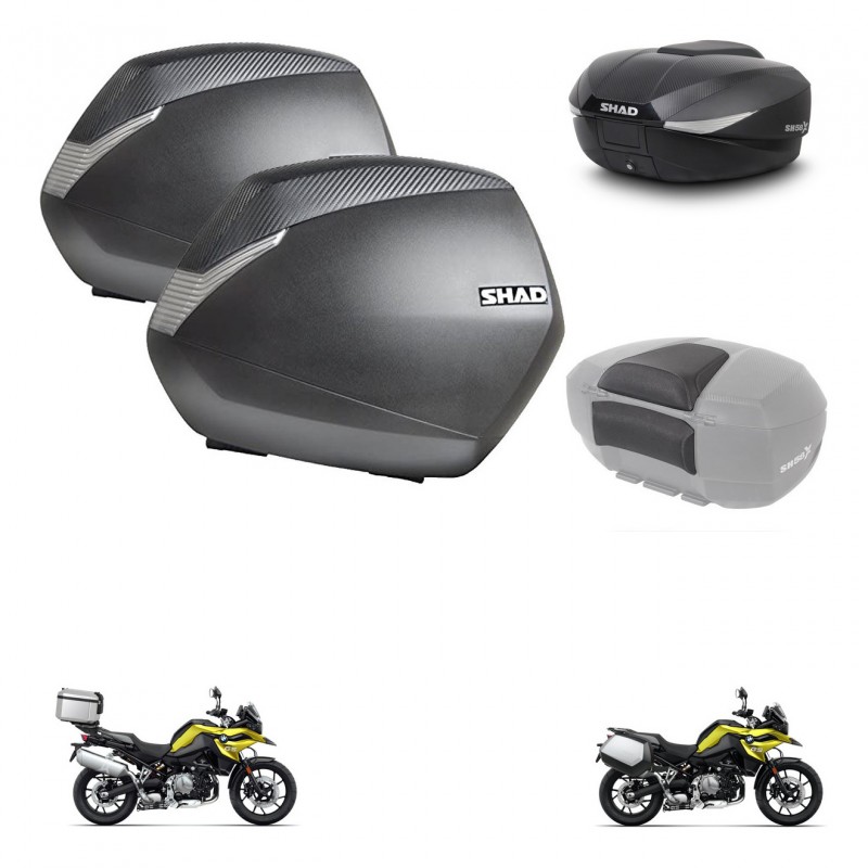 SHAD Baul SH58 + soporte montaje maletas SH36 accesorios KIT-462730