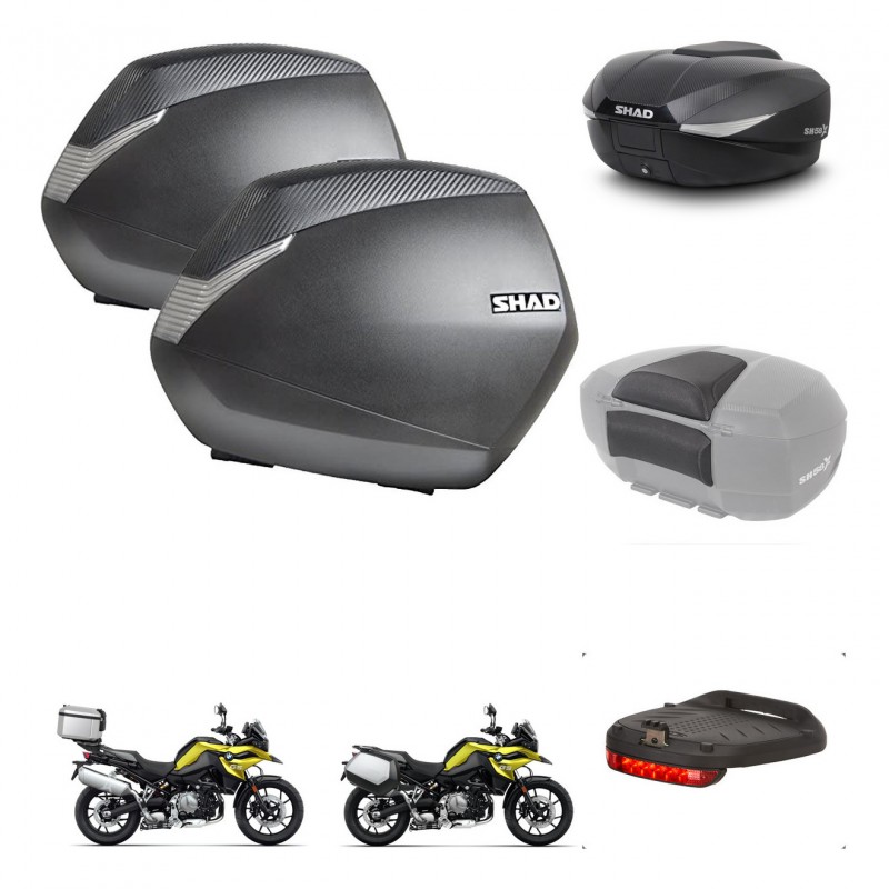 SHAD Baul SH58 + soporte montaje maletas SH36 accesorios KIT-462736