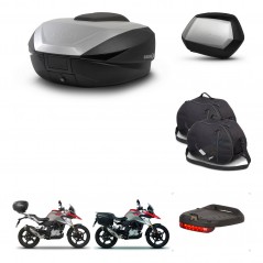 SHAD SH35 PREMIUM suitcases + mounting bracket SH59 trunk accessories 59L KIT-462764