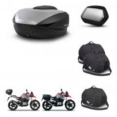 SHAD SH35 PREMIUM suitcases + mounting bracket SH59 trunk accessories 59L KIT-462770
