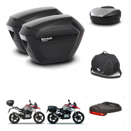 SHAD Baul SH59 + soporte montaje maletas sh23 accesorios 59L KIT-462774