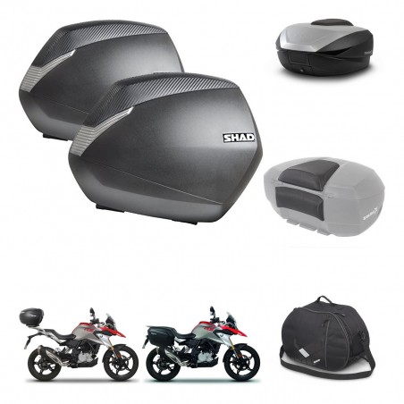 SHAD Baul SH59 + soporte montaje maletas SH36 accesorios 59L KIT-462790