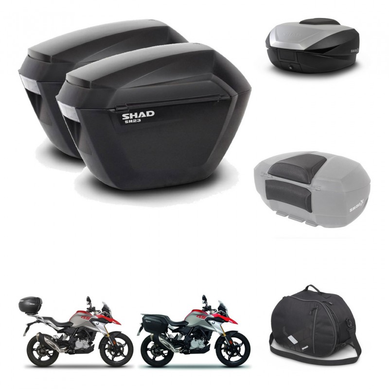 SHAD Baul SH59 + soporte montaje maletas sh23 accesorios 59L KIT-462792