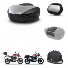 SHAD SH35 PREMIUM suitcases + mounting bracket SH59 trunk accessories 59L KIT-462793