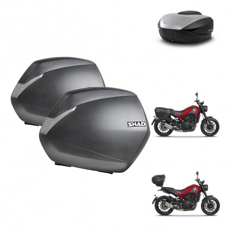 SHAD SH59 trunk + mounting bracket SH36 suitcases 59L KIT-462802