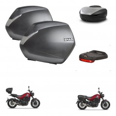 SHAD SH59 trunk + mounting bracket SH36 suitcases accessories 59L KIT-462808