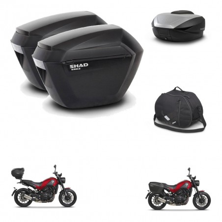 SHAD Baul SH59 + soporte montaje maletas sh23 accesorios 59L KIT-462816