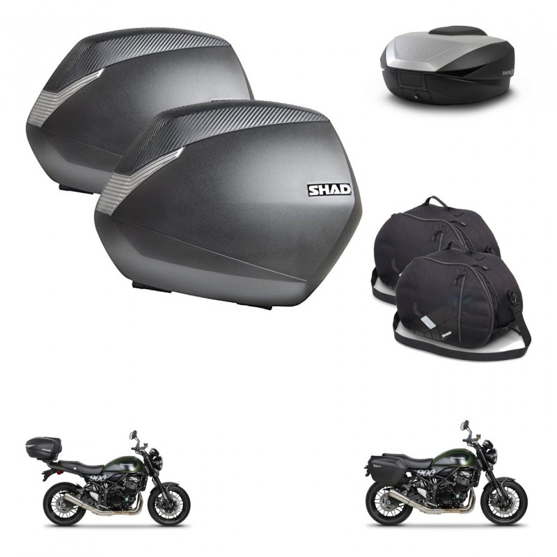SHAD Baul SH59 + soporte montaje maletas SH36 accesorios 59L KIT-462851