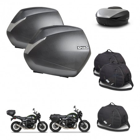 SHAD SH59 trunk + mounting bracket SH36 suitcases accessories 59L KIT-462863