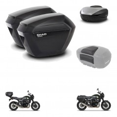 SHAD SH59 trunk + mounting bracket sh23 suitcases accessories 59L KIT-462876