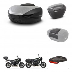 SHAD SH23 alu suitcases + mounting bracket SH59 trunk accessories 59L KIT-462885