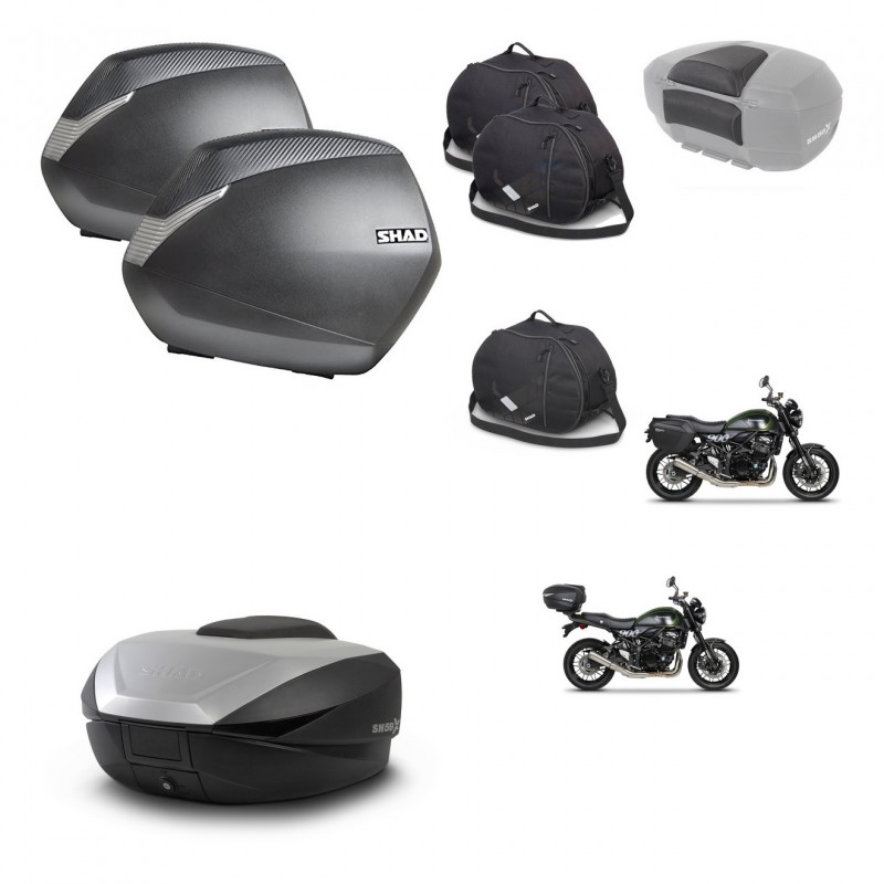 SHAD Baul SH59 + soporte montaje maletas SH36 accesorios 59L KIT-462887