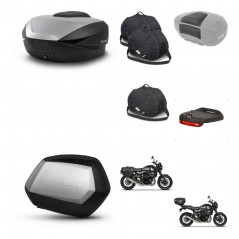 SHAD SH35 PREMIUM suitcases + mounting bracket SH59 trunk accessories 59L KIT-462896
