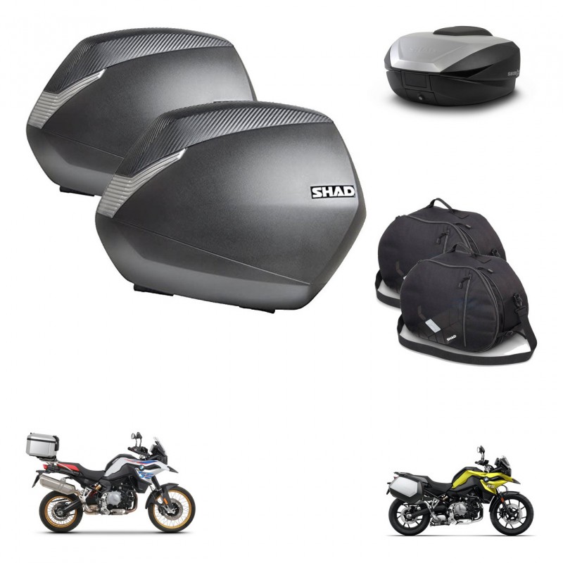 SHAD Baul SH59 + soporte montaje maletas SH36 accesorios 59L KIT-462899