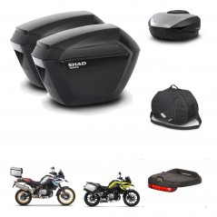 SHAD SH59 trunk + mounting bracket sh23 suitcases accessories 59L KIT-462918