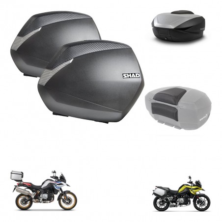 SHAD Baul SH59 + soporte montaje maletas SH36 accesorios 59L KIT-462922