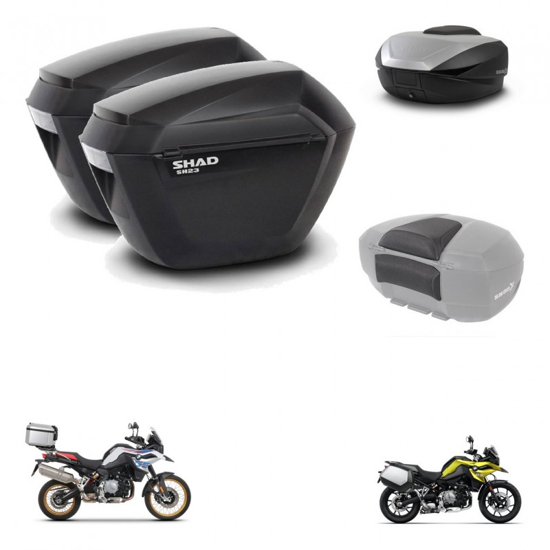 SHAD Baul SH59 + soporte montaje maletas sh23 accesorios 59L KIT-462924