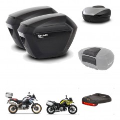 SHAD SH59 trunk + mounting bracket sh23 suitcases accessories 59L KIT-462930