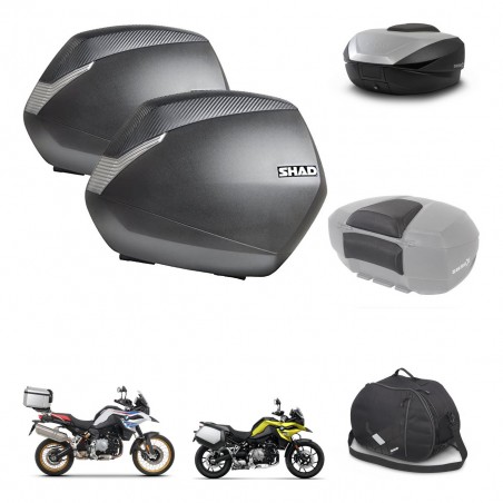 SHAD Baul SH59 + soporte montaje maletas SH36 accesorios 59L KIT-462934