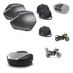 SHAD SH59 trunk + mounting bracket SH36 suitcases accessories 59L KIT-462935