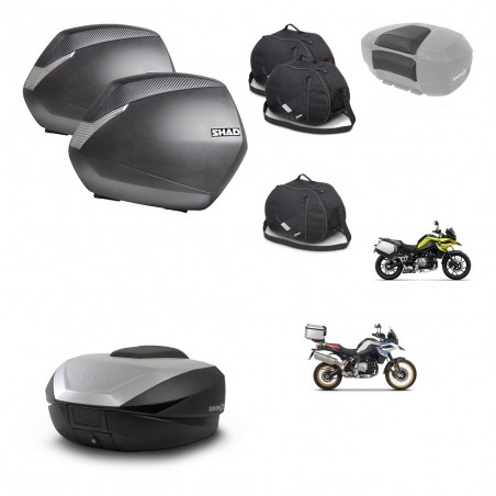 SHAD Baul SH59 + soporte montaje maletas SH36 accesorios 59L KIT-462935