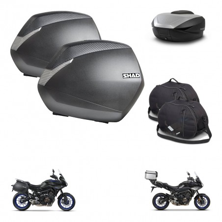 SHAD SH59 trunk + mounting bracket SH36 suitcases accessories 59L KIT-462947