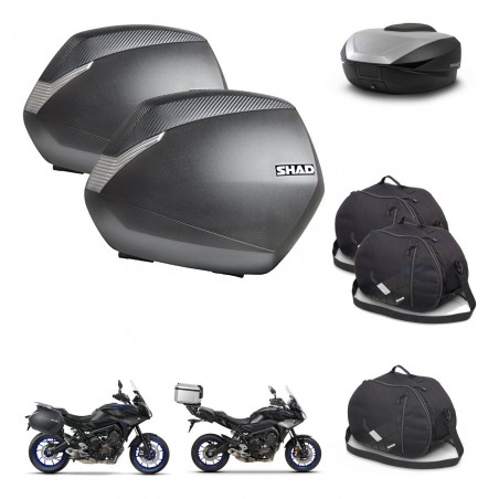 SHAD SH59 trunk + mounting bracket SH36 suitcases accessories 59L KIT-462959