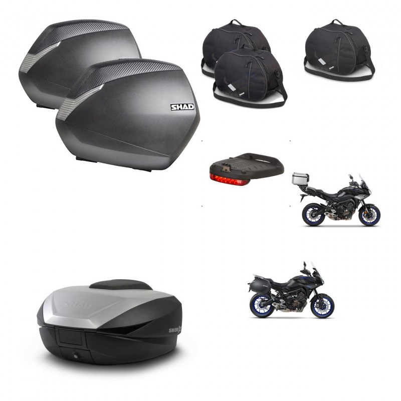 SHAD SH59 trunk + mounting bracket SH36 suitcases accessories 59L KIT-462965