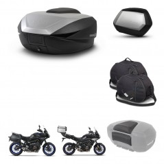 SHAD SH35 PREMIUM suitcases + mounting bracket SH59 trunk accessories 59L KIT-462974