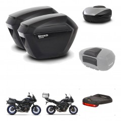 SHAD SH59 trunk + mounting bracket sh23 suitcases accessories 59L KIT-462978