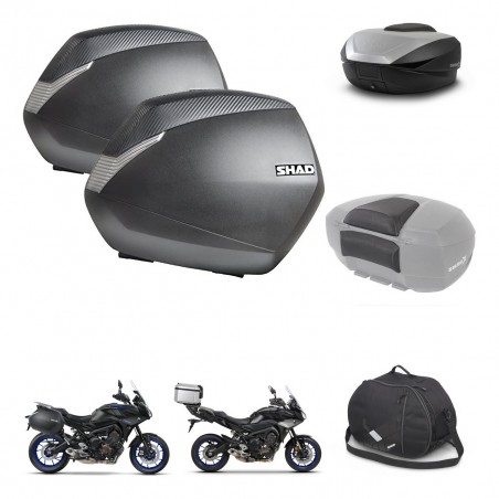 SHAD SH59 trunk + mounting bracket SH36 suitcases accessories 59L KIT-462982