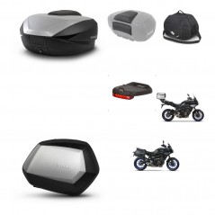 SHAD SH35 PREMIUM suitcases + mounting bracket SH59 trunk accessories 59L KIT-462991