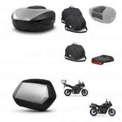 SHAD SH35 PREMIUM suitcases + mounting bracket SH59 trunk accessories 59L KIT-462992