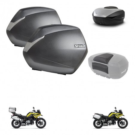 SHAD Baul SH59 + soporte montaje maletas SH36 accesorios 59L KIT-463018