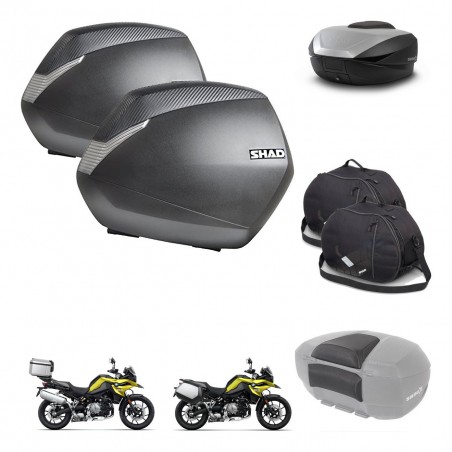 SHAD Baul SH59 + soporte montaje maletas SH36 accesorios 59L KIT-463019