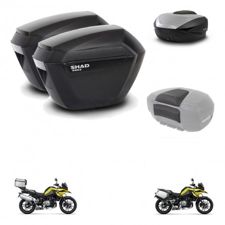 SHAD Baul SH59 + soporte montaje maletas sh23 accesorios 59L KIT-463020